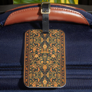 Étiquette À Bagage Tapis vintage William Morris Holland Park motif