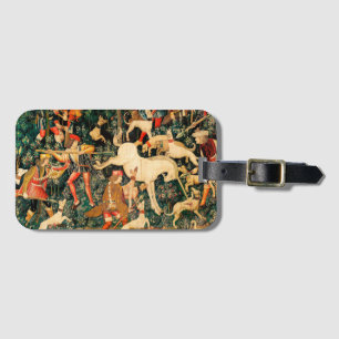 Étiquette À Bagage Tapisseries Unicorn Classique médiéval défend la c