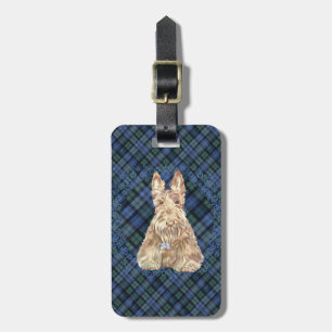 Étiquette À Bagage Tartan Black Watch