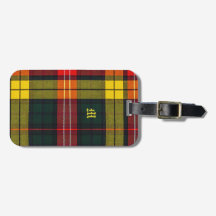Tartan du clan Buchanan motif écossais monogramme
