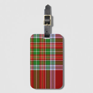 Étiquette À Bagage Tartan du clan MacBain carreaux écossais