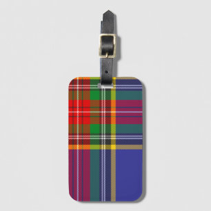 Étiquette À Bagage Tartan du clan MacBeth Plaid Écossais