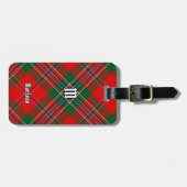 Étiquette À Bagage Tartan du clan MacLean (Devant horizontal)