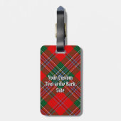 Étiquette À Bagage Tartan du clan MacLean (Dos Vertical)