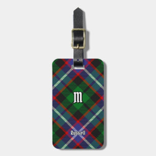 Étiquette À Bagage Tartan du clan Russell