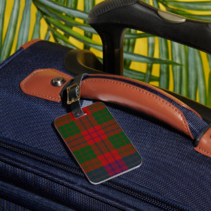 Étiquette À Bagage Tartan Ross (version moderne)