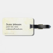 Étiquette À Bagage TAURIEL™ Fille de Mirkwood (Dos horizontal)