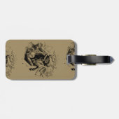 Étiquette À Bagage Taurus Constellation Hevelius 1690 Décor (Dos horizontal)