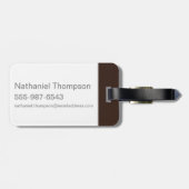 Étiquette À Bagage TAZ™ Evil Grin (Dos horizontal)