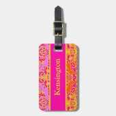 Étiquette À Bagage <TBA WINNER>Les néons REMÉLANGENT 2 (Devant Vertical)