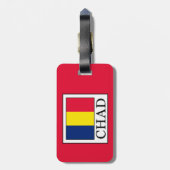 Étiquette À Bagage Tchad (Dos Vertical)