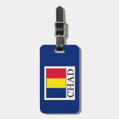 Étiquette À Bagage Tchad (Devant Vertical)