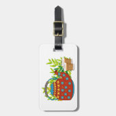 Étiquette À Bagage Teapot rustique mignonne Mug moderne tendance (Devant Vertical)