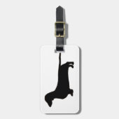 Étiquette À Bagage teckel (Devant Vertical)
