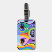 Étiquette À Bagage Teckel 2 (Devant Vertical)