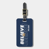 Étiquette À Bagage Ted Lasso | Croire en la foi (Devant Vertical)