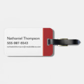 Étiquette À Bagage Ted Lasso | Dani Rojas Bobblehad (Dos horizontal)