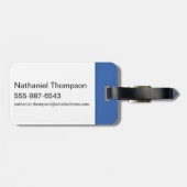 Étiquette À Bagage Ted Lasso | Team Lasso Tea Iconic Avatar (Dos horizontal)