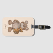 Étiquette À Bagage Teddytasche (Devant Horizontal)