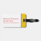 Étiquette À Bagage Teen Titans Go ! Aller (Dos horizontal)