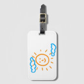 Étiquette À Bagage Télécharger des enfants Dessiner Transformer des e (Devant Vertical)