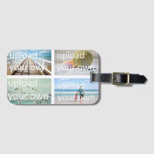 Étiquette À Bagage Téléchargez vos propres photos de voyage