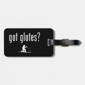 Étiquette À Bagage Télémark Glutes Ski (Dos horizontal)