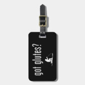 Étiquette À Bagage Télémarki Got Glutes (Devant Vertical)