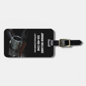 Étiquette À Bagage Télescope d'étude infrarouge à large champ (Devant horizontal)