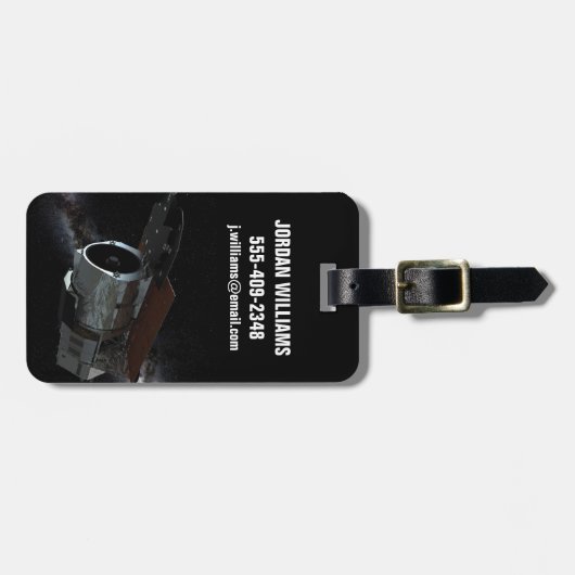 Étiquette À Bagage Télescope d'étude infrarouge à large champ (Devant horizontal)