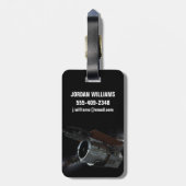 Étiquette À Bagage Télescope d'étude infrarouge à large champ (Dos Vertical)