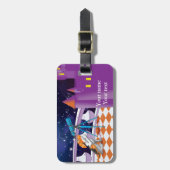 Étiquette À Bagage télescope pour chiens (Devant Vertical)