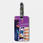 Étiquette À Bagage télescope pour chiens (Dos Vertical)