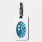 Étiquette À Bagage Telluride Colorado Extérieur (Dos Vertical)