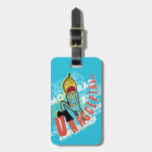 Étiquette À Bagage Temps d'aventure | Attaque au citron "INACCEPTABLE (Devant Vertical)