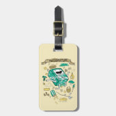 Étiquette À Bagage Temps d'aventure | Croquis BMO "Awesomatude" (Devant Vertical)