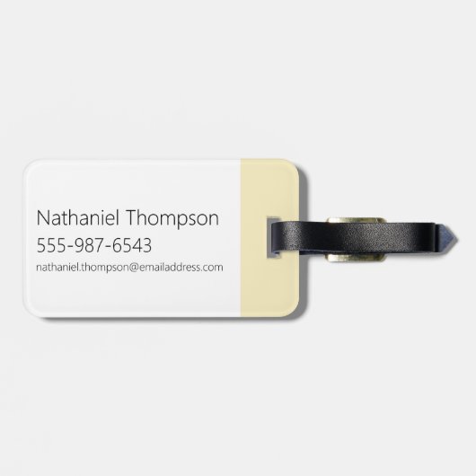 Étiquette À Bagage Temps d'aventure | Croquis BMO "Awesomatude" (Dos horizontal)