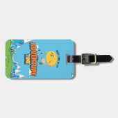 Étiquette À Bagage Temps d'aventure | Jake Flottant Avec Finn (Devant horizontal)