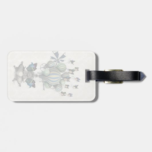 Étiquette À Bagage Temps d'encombrement 2 (Dos horizontal)