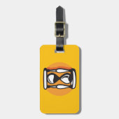 Étiquette À Bagage Temps minimal Rétro Horververre (Devant Vertical)