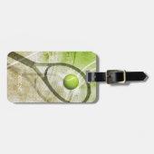 Étiquette À Bagage Tennis féminin Grip (Devant horizontal)