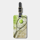 Étiquette À Bagage Tennis féminin Grip (Devant Vertical)