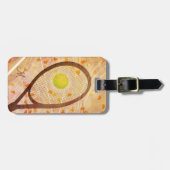 Étiquette À Bagage Tennis Love (Devant horizontal)