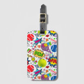 Étiquette À Bagage 😍 🤩 tennis 🎾 motif (Devant Vertical)