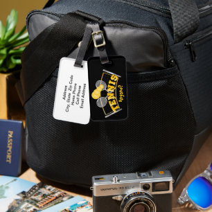 Étiquette À Bagage Tennis Qui Que Ce Soit ?