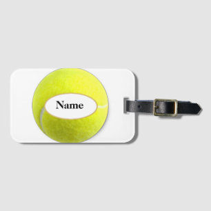 Étiquette À Bagage tennis with your name on it