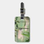 Étiquette À Bagage Terrain de golf dans l'étiquette de bagage de (Devant Vertical)