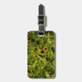 Étiquette À Bagage Terrain de tournesol (Devant Vertical)