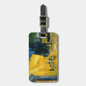 Étiquette À Bagage Terrasse de café de Vincent van Gogh |, Place du (Devant Vertical)