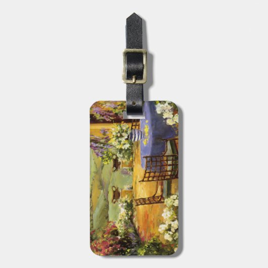 Étiquette À Bagage Terrasse de campagne (Devant Vertical)